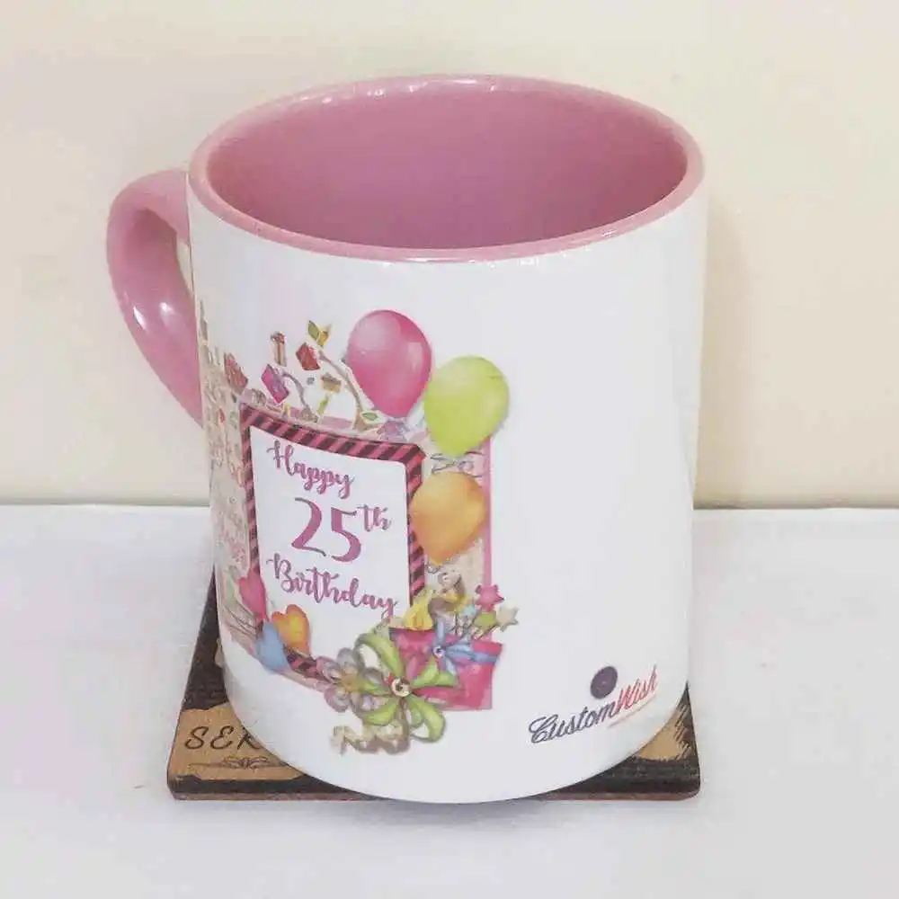 Buy Heart Handle Mug with Photo Online in India